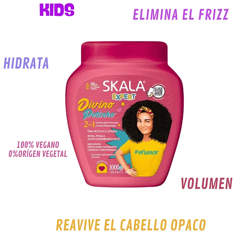Crema Skala Divino Potinho Kids 2 En 1