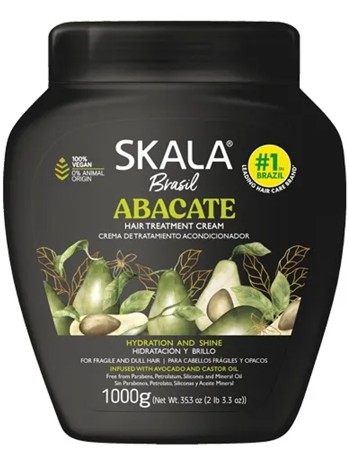 Máscara Bomba De Vitamina Abacate Skala/ Liberado 1kg. 2