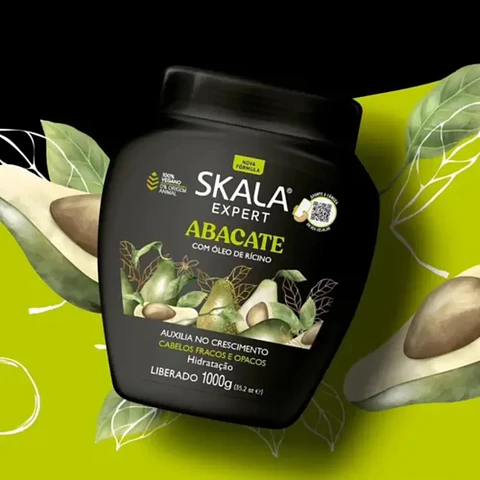 SKALA Crema Bomba De Vitamina Abacate Liberado 1kg.