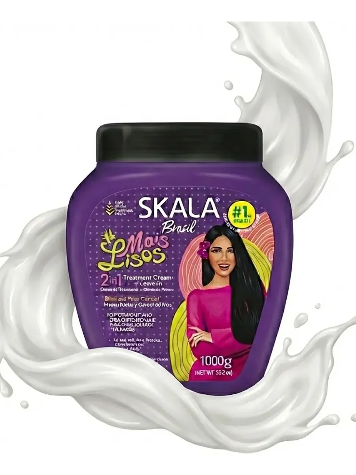 Mascara Skala 2 En 1 Mais Liso 1000 G Proteccion 1