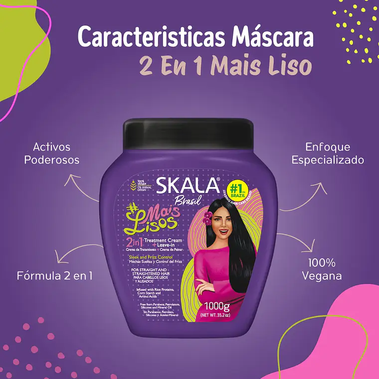 SKALA Crema Mais Liso 2en1  / 1kg 5