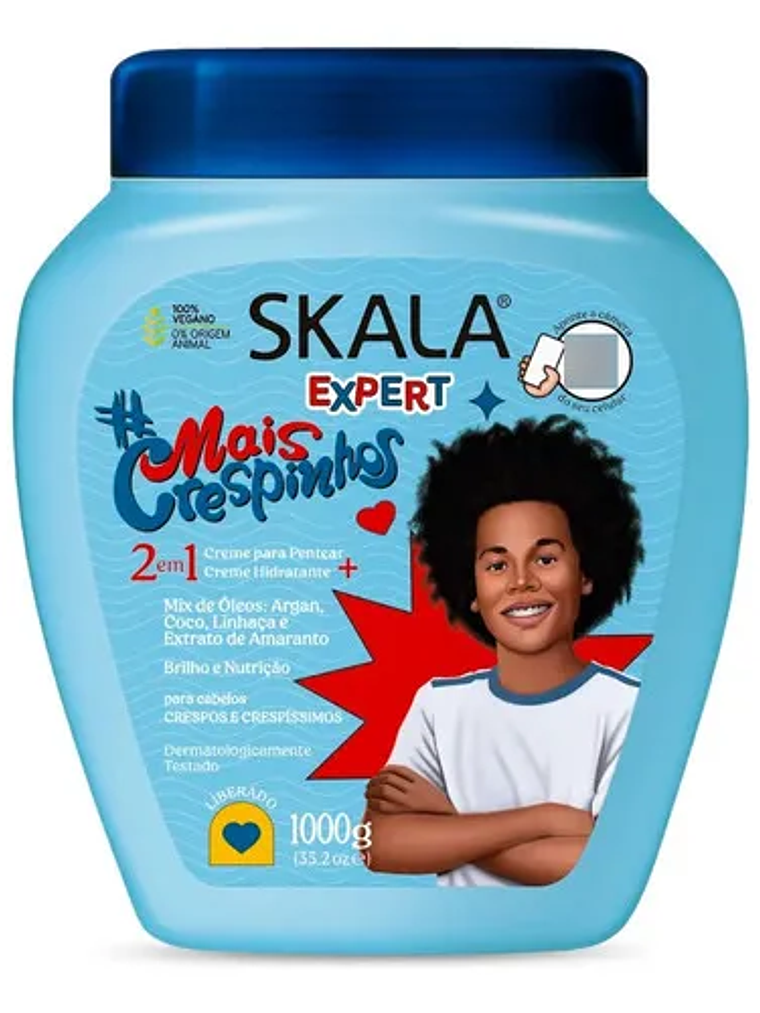 Skala Expert Mais Crespinhos 1000 G 1