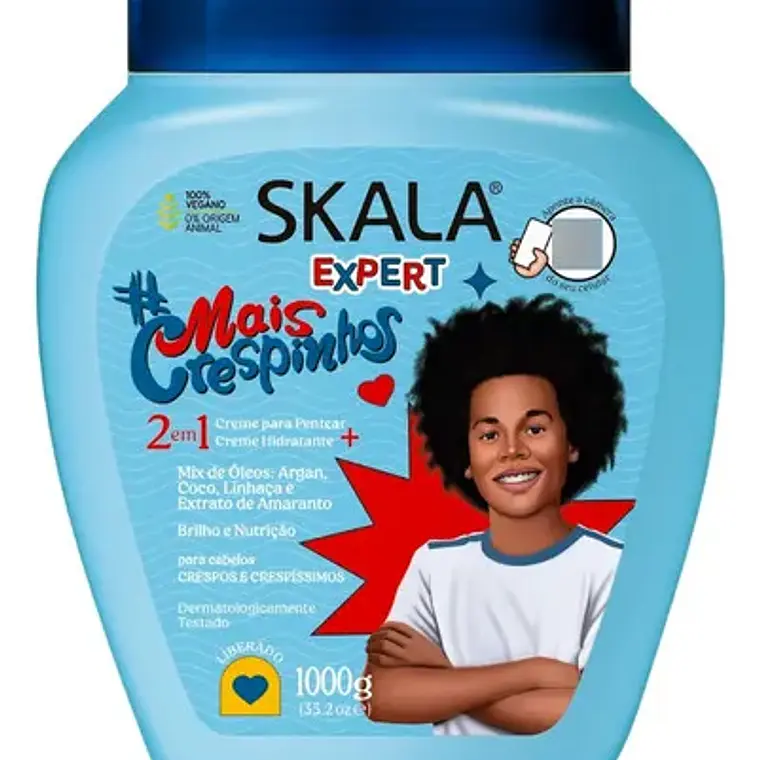 SKALA Crema Mais Crespinhos 2en1  /1kg 2