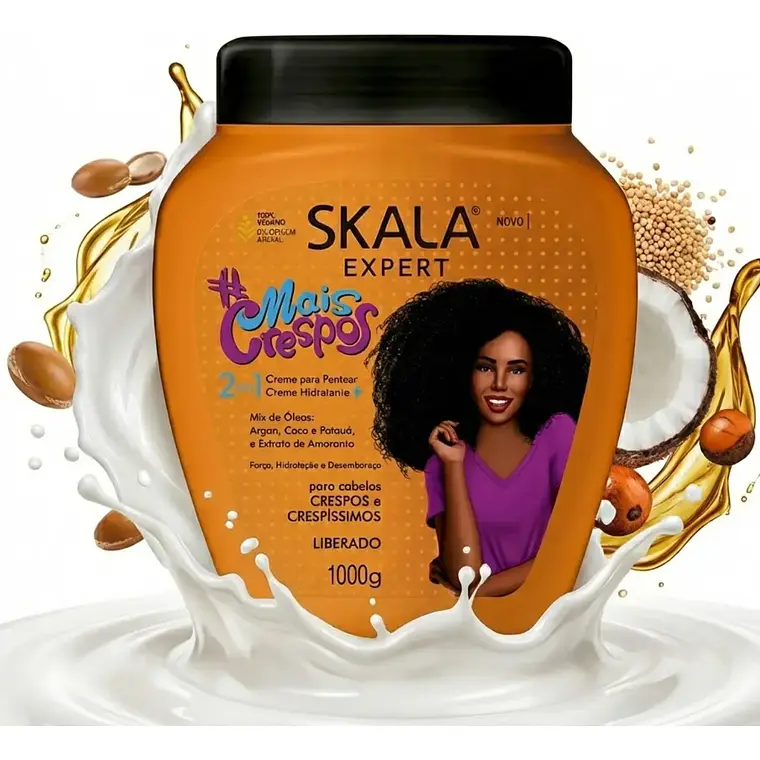SKALA Crema mais crespos Cabello Rizado Y Ondulado 2en1  / 1kg 1