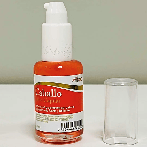 Aceite Caballo Biotina Aporta Crecimiento Del Cabello 30ml