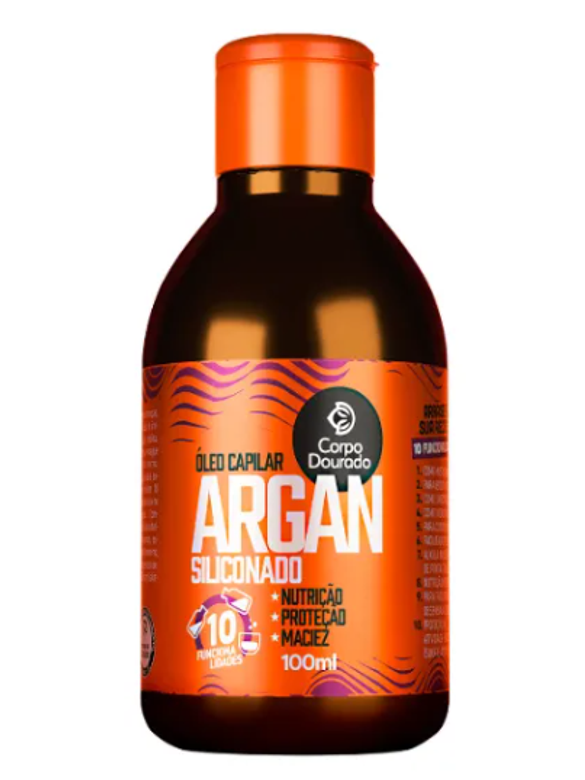 Aceite De Argan Para Cabello Corpo Dourado 1
