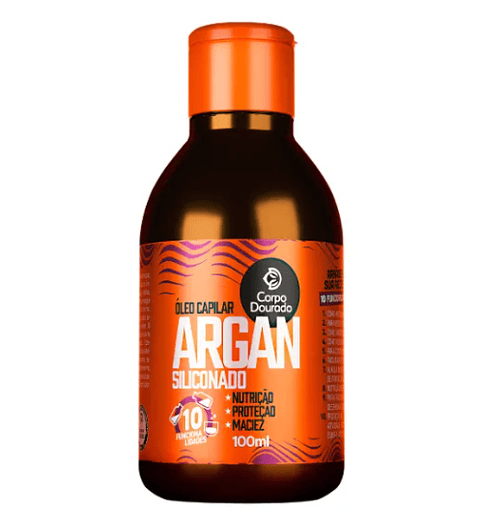 Aceite De Argan Para Cabello Corpo Dourado