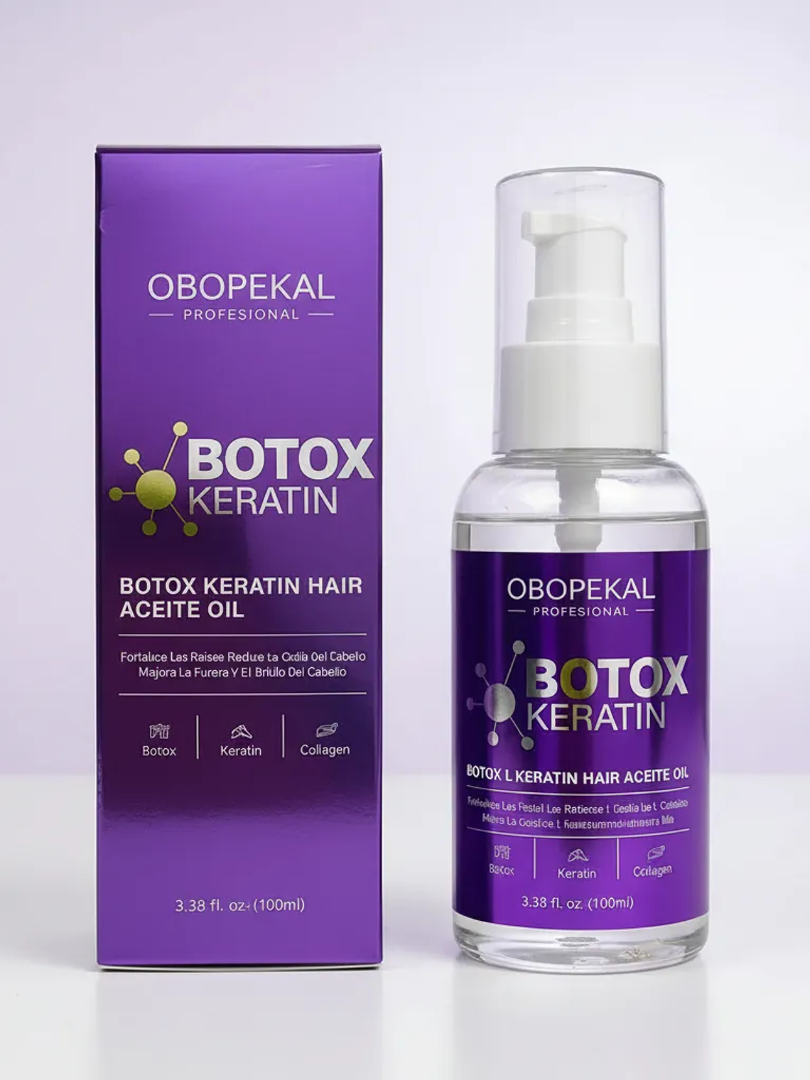 Aceite Capilar Obopekal Botox Keratin 100ml 1