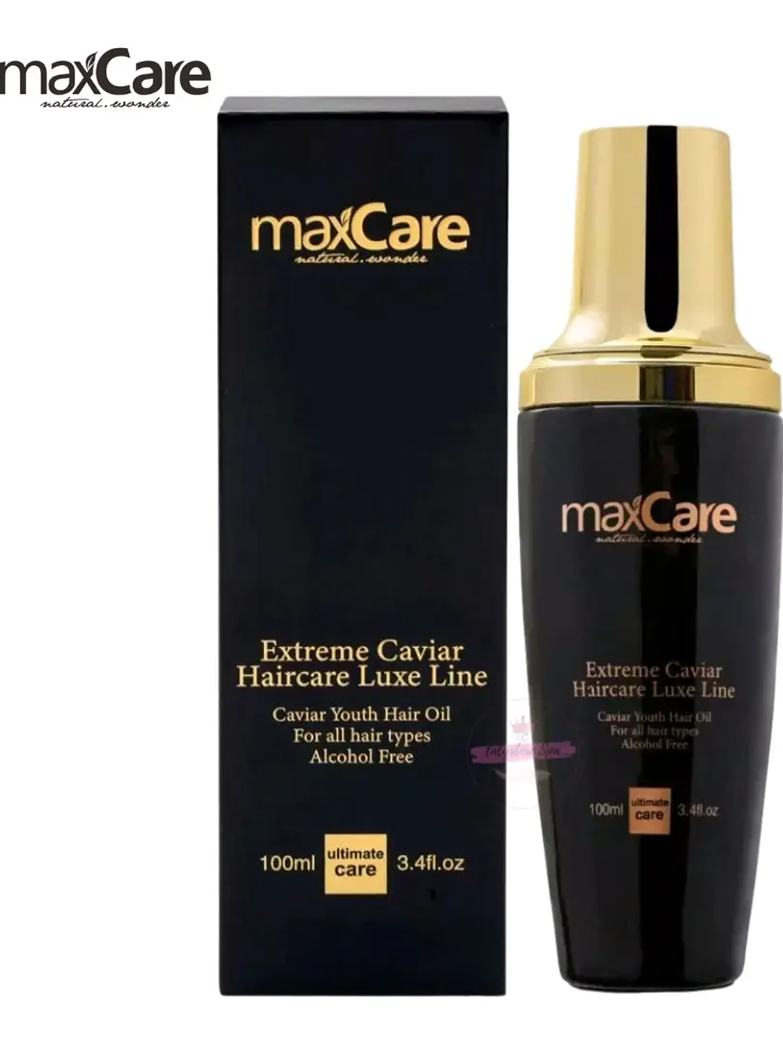 Aceite Capilar Rejuvenecedor De Caviar 100ml Maxcare 1