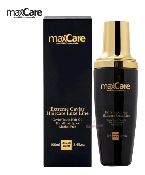 Aceite Capilar Rejuvenecedor De Caviar 100ml Maxcare