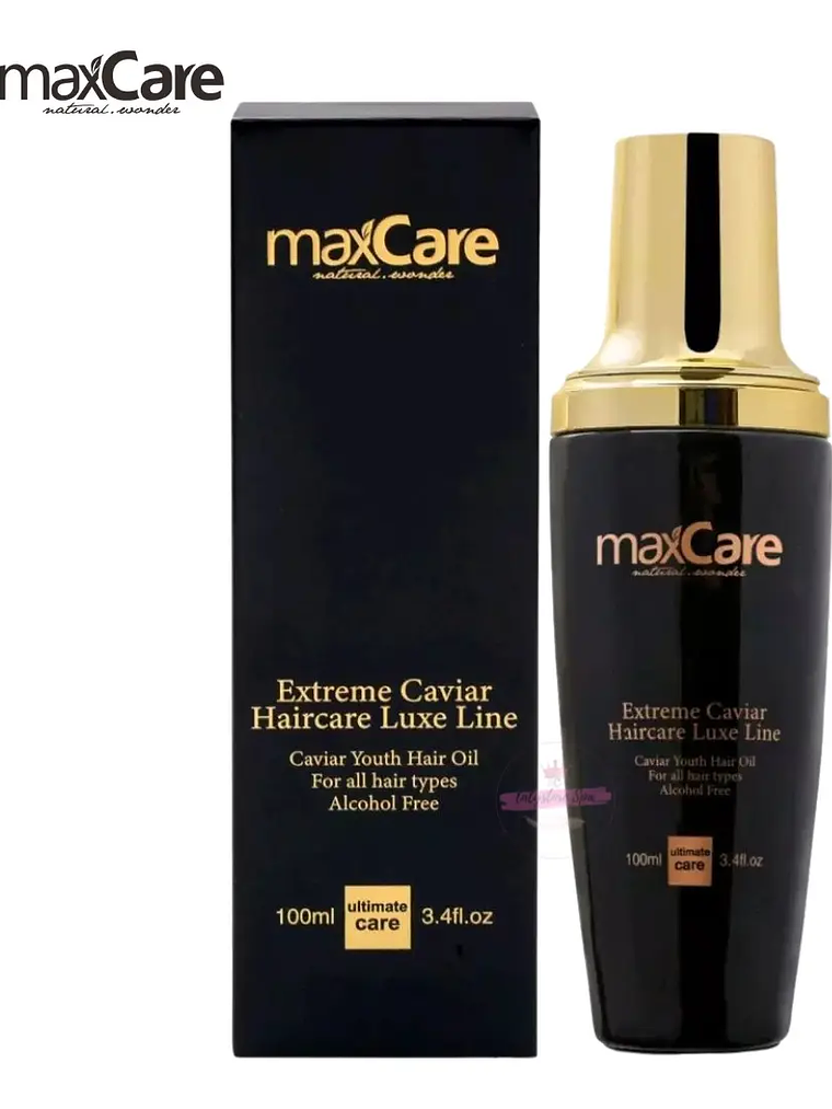 Aceite Capilar Rejuvenecedor De Caviar 100ml Maxcare 1