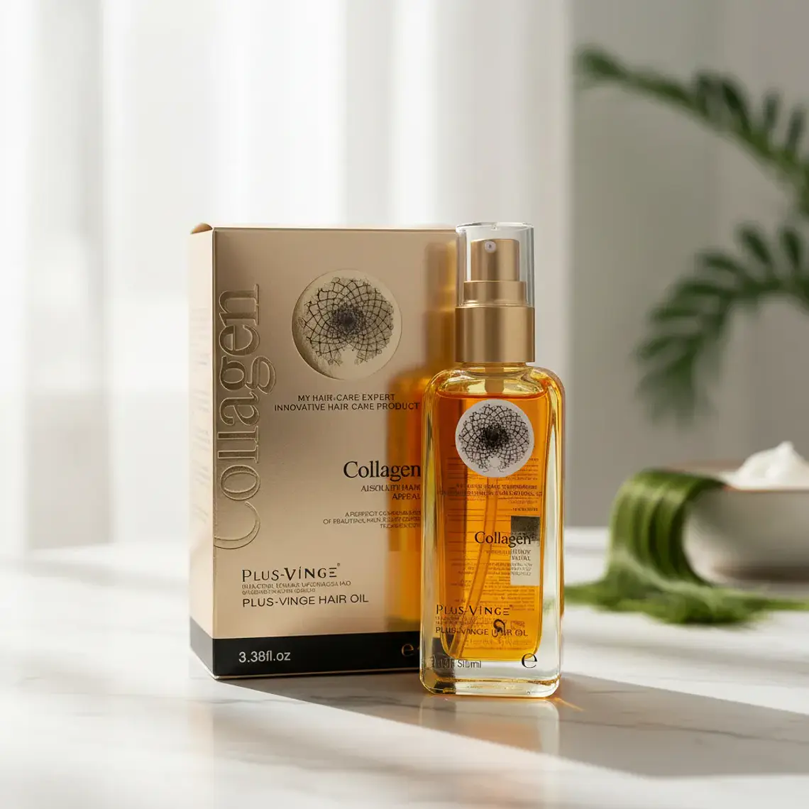 Plus-vinge® Aceite De Argán Con Collagen 100ml 1