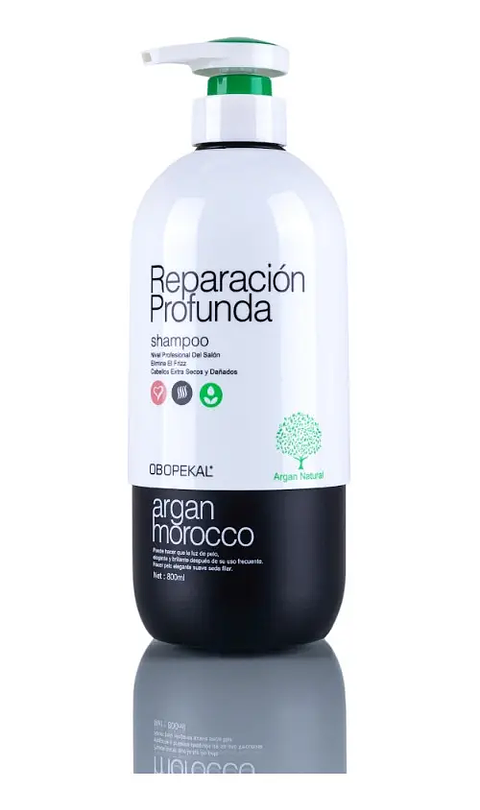 OBOPEKAL Shampoo Argan Reparacion Profunda 800ml