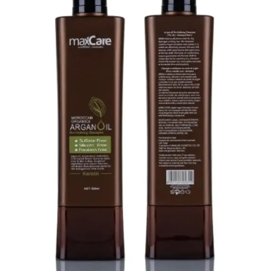 Maxcare® Shampoo Revitalizante Keratin Argan Oil 800ml  2