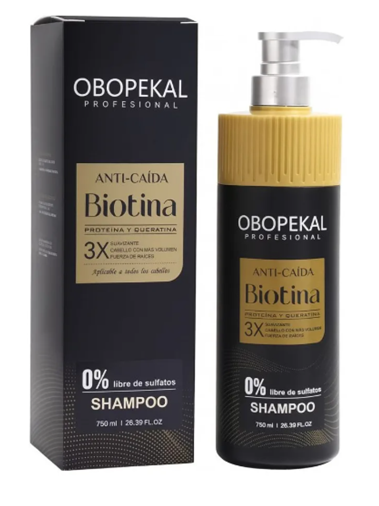 Obopekal Shampoo Biotin + Keratin 750ml 2