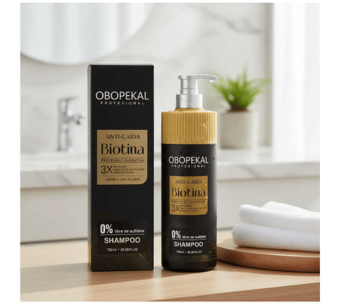 Obopekal Shampoo Biotin + Keratin 750ml