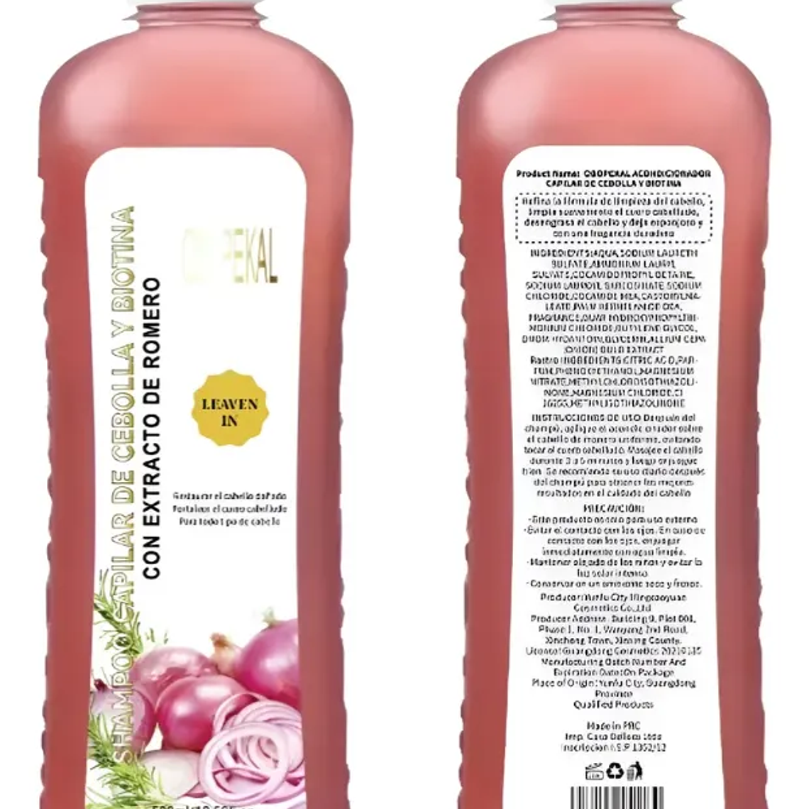 Obopekal Shampoo Capilar Cebolla Y Biotina 500ml 2