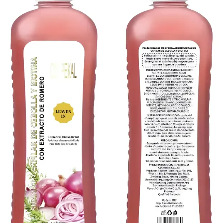 Obopekal Shampoo Capilar Cebolla Y Biotina 500ml 2