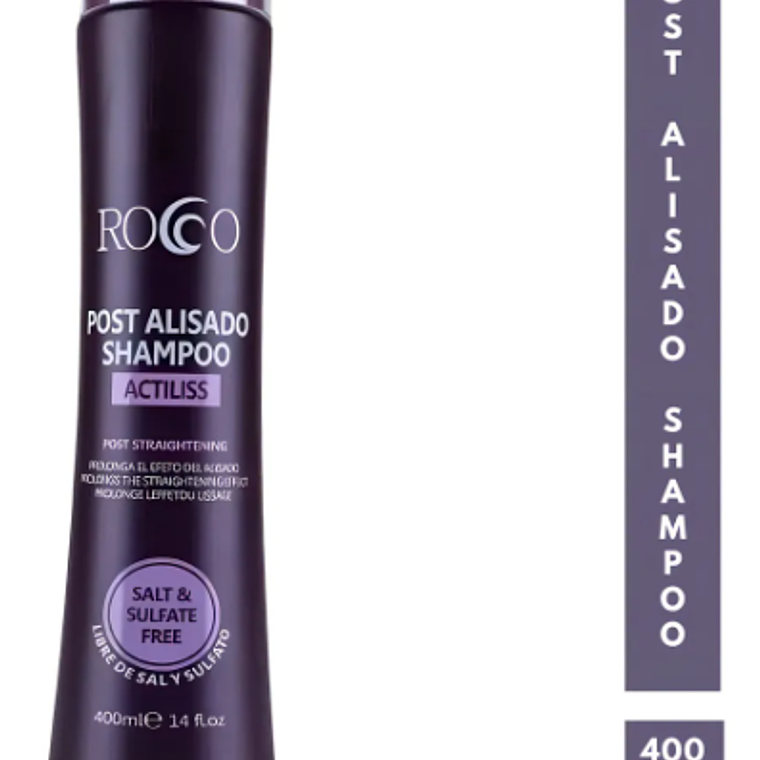 Rocco Shampo Post Alisado 400ml 2