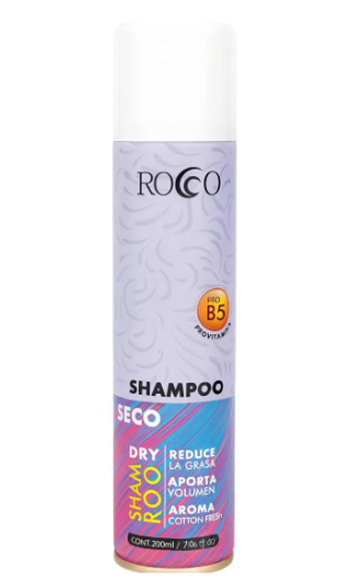 Rocco® Shampoo En Seco 200ml Aroma Fresh Coton