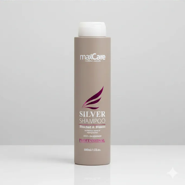 Maxcare Shampoo Matizante Sin Sulfato 500ml 1