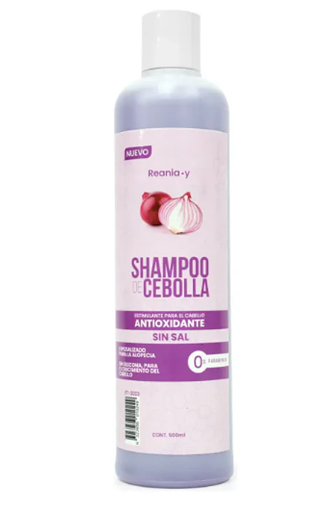 Reania.y  Shampoo De Cebolla Estimulante Del Cabello 500ml