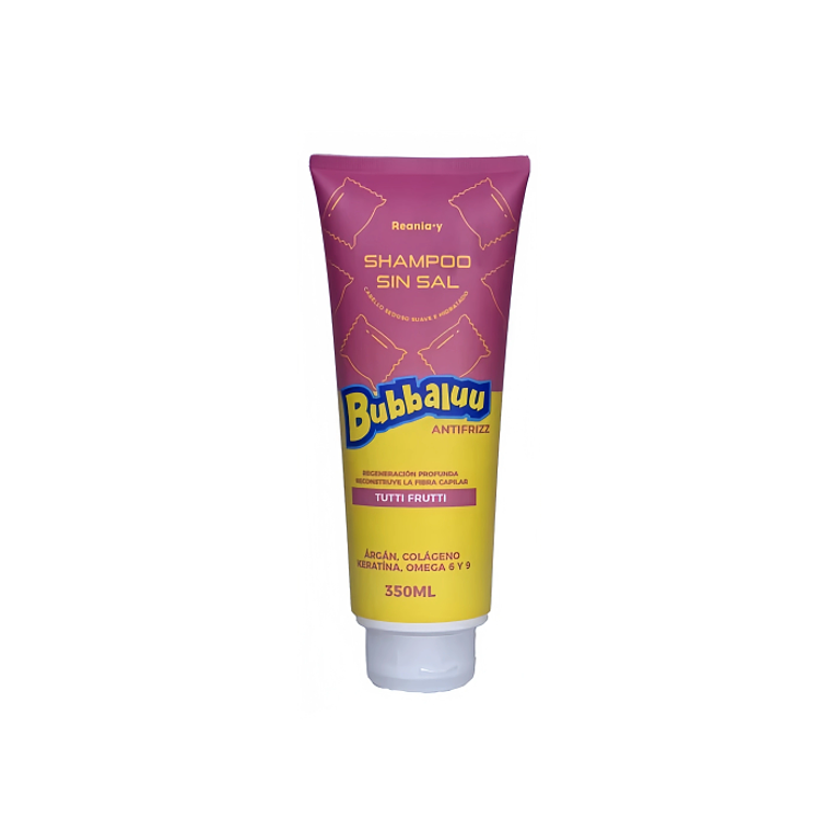 Shampoo Sin Sal Antifrizz Argán Colageno Keratina Omega Tutt 1