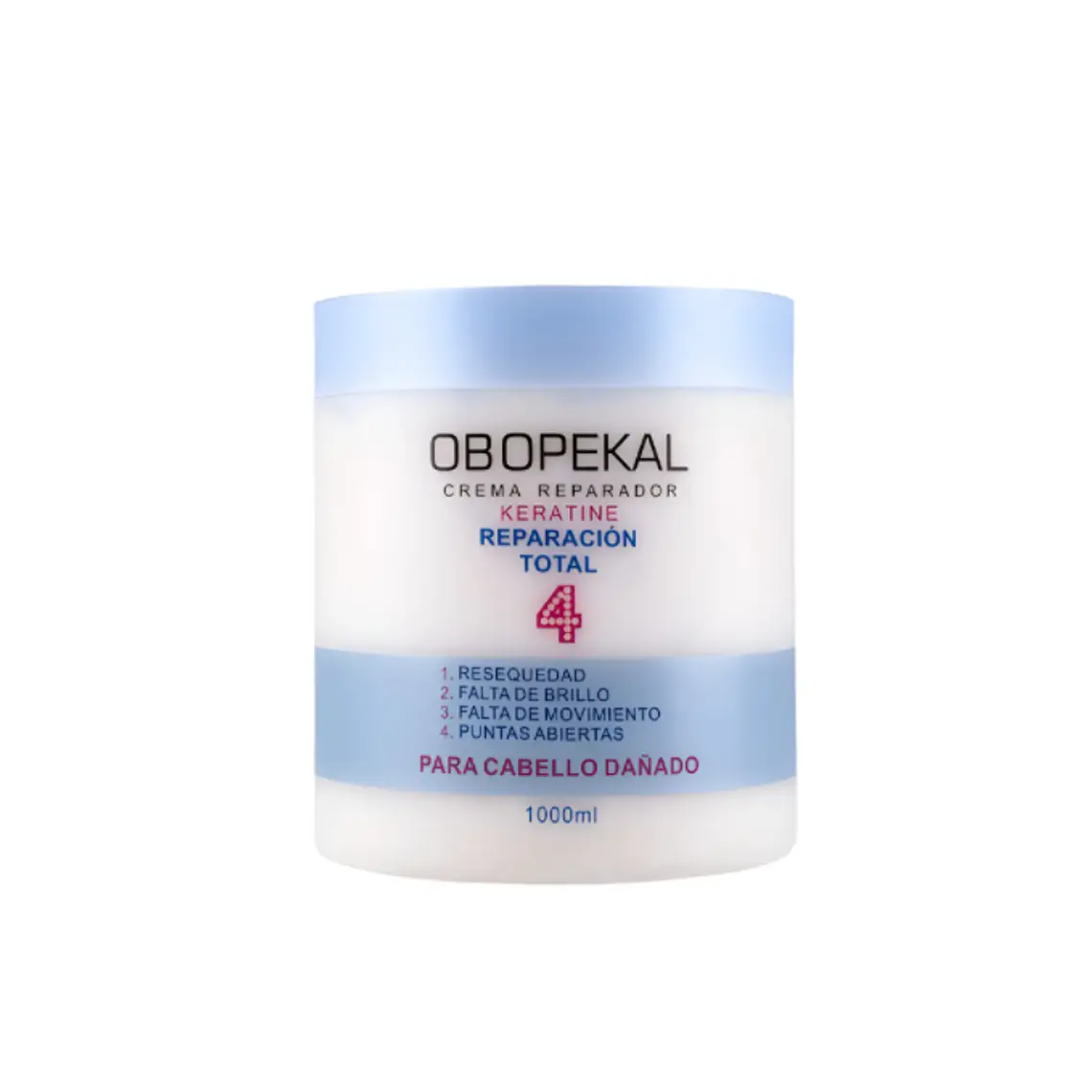 OBOPEKAL® crema de reparación total keratine 4 1000ml 1