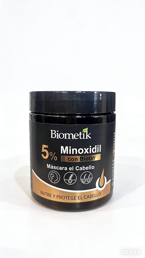 Crema Biometik (Minoxidil) Anticaída y Recrecimiento Del Cabello 250ml