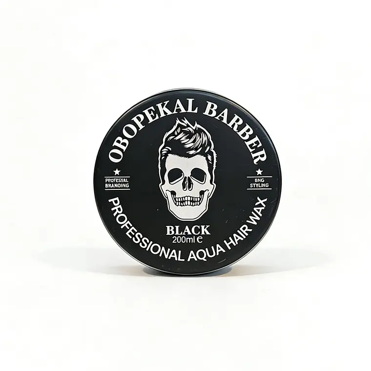 (Negra) OBOPEKAL® Cera Gel Aqua Hair Wax 200ml 1