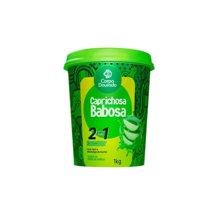 Corpo Dourado Crema Caprichosa Babosa  2En1   /1kg 3