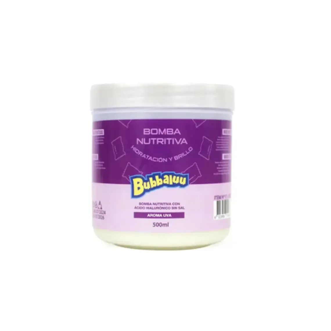 Reania.y Bubbaluu Bomba Nutritiva  Uva 500ml 1