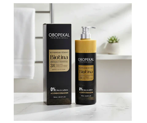 Obopekal® Acondicionador Biotin + Keratin 750ml