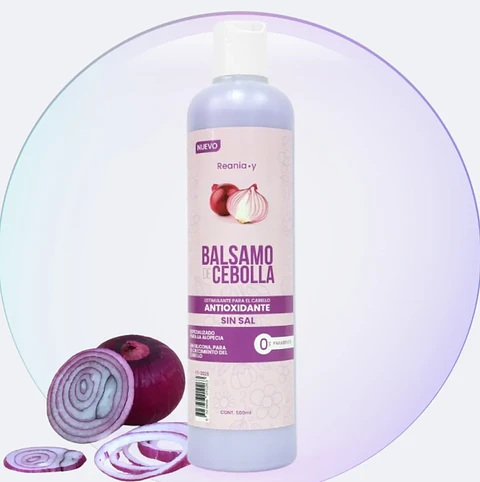 Reania.y   Acondicionador De Cebolla Sin Sal 500 Ml