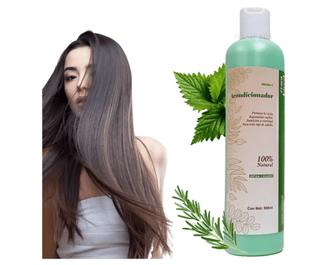 Acondicionador De Romero Y Ortiga Previene La Caida Capilar