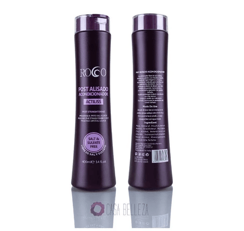Rocco® Acondicionador Post Alisado Sin Sal 400ml