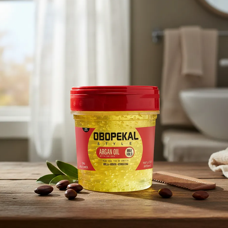 Obopekal Gel De Cabello Fijador De Argan Oil 473ml 2