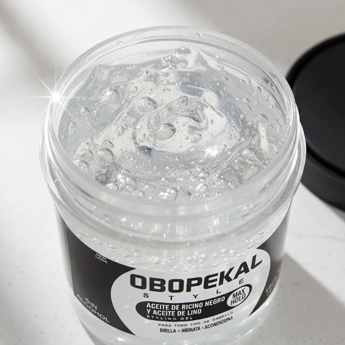 Obopekal Gel De Cabello Fijador Con Aceite De Ricino 473ml 2