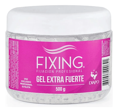 Gel De Peinar Fijador Extra Fuerte 500g Fixing