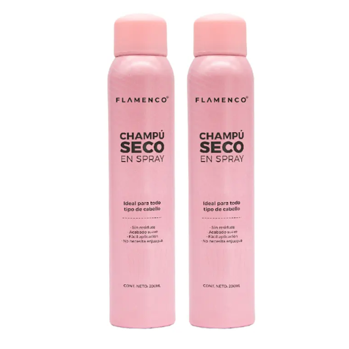 Shampoo Seco En Spray /acabado Suave / Sin Residuos 1