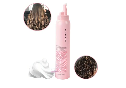 Flamenco® Mousse Para Peinar Cabello Rizado Ondulado 200ml