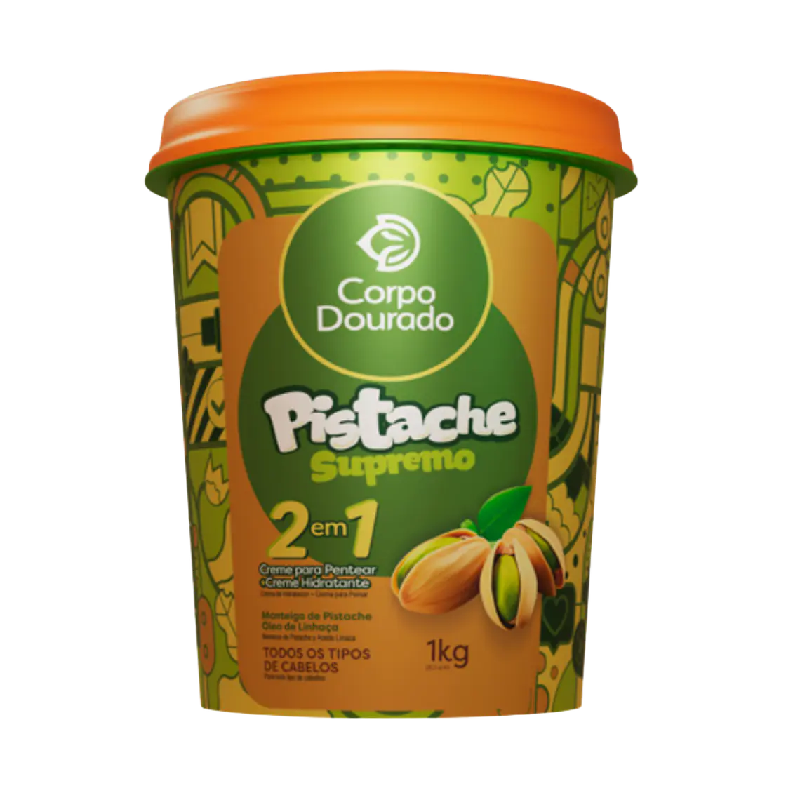 Corpo Dourado Crema De Tratamiento Y Crema De Peinar 2en1  / 1kg 1