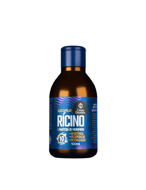 Corpo Dourado Aceite Capilar Ricino Manteca De Murumuru  100ml