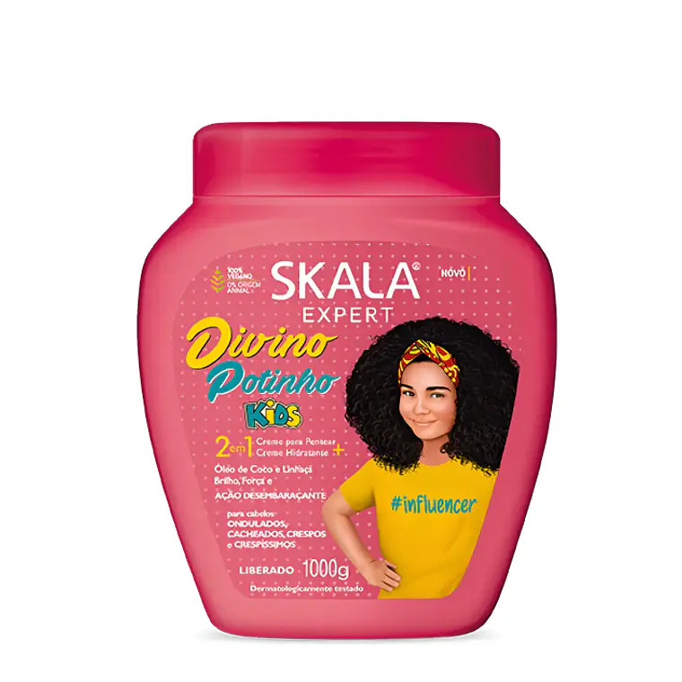 SKALA  Crema Divino Potinho Kids  2En1  / 1kg 1