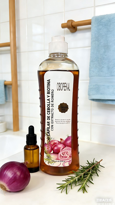 OBOPEKAL® Shampoo Capilar Cebolla Y Biotina 500ml