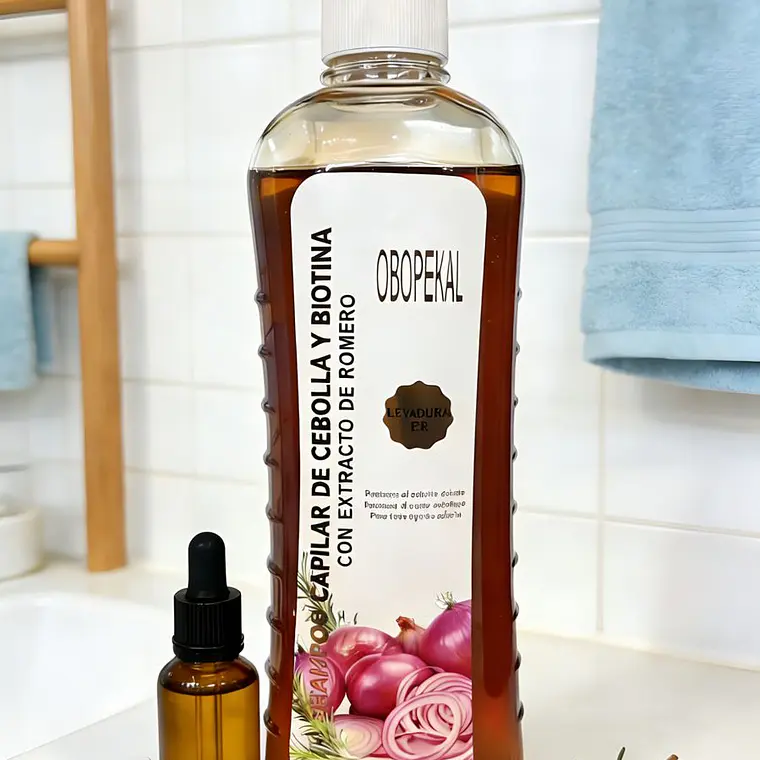 OBOPEKAL® Shampoo Capilar Cebolla Y Biotina 500ml 1