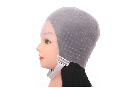 Maxcare® Gorro Visos Silicona Con Cinturón Color Blanco