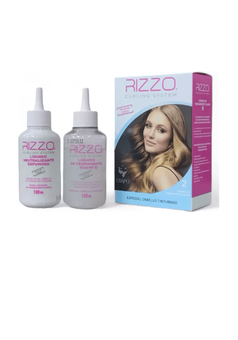 Kit Liquido Permanente Rizzo Suave 2