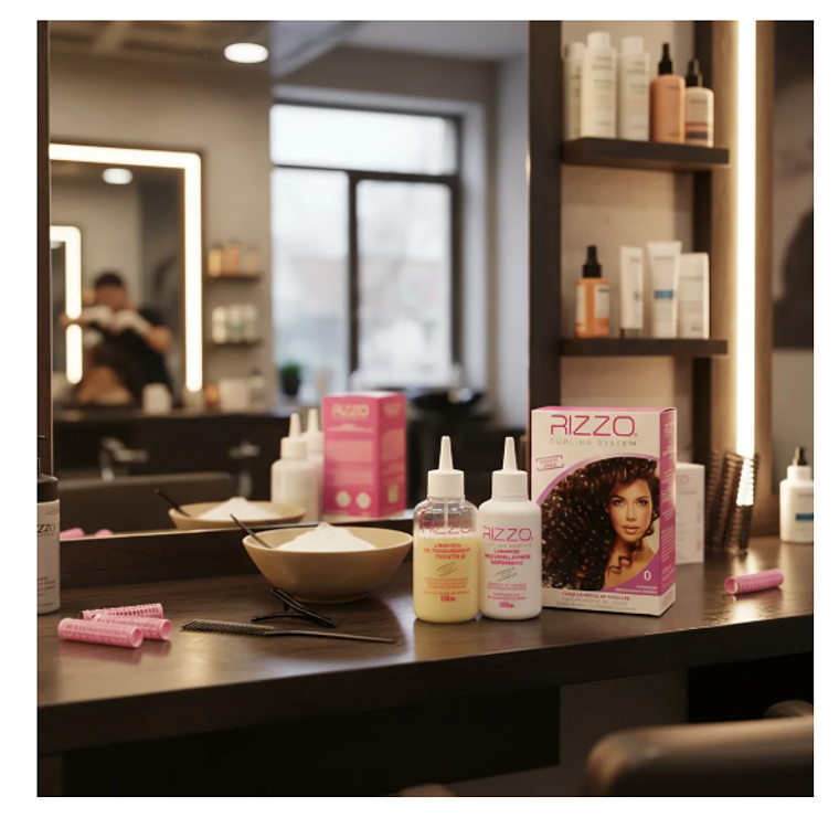 Rizzo Kit Liquido Permanente Fuerte 0 Peluqueria Rizos 2