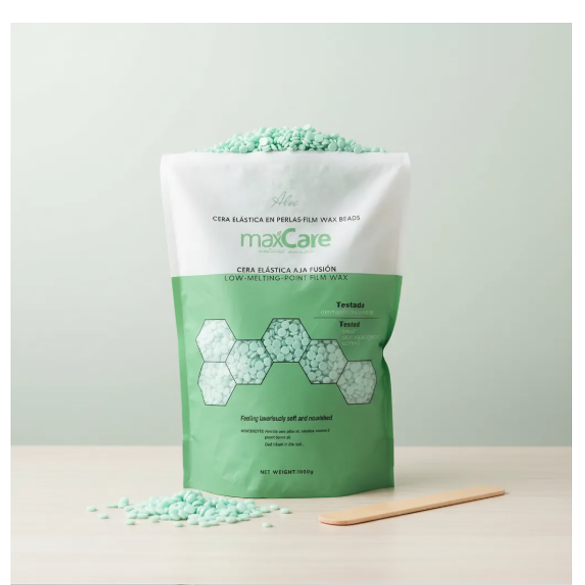 Maxcare® Cera Elastica Depilatoria 1kg (aloe Vera) 1